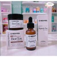 COMBO Serum Và Kem Dưỡng 𝐌𝐄𝐃𝐈-𝐏𝐄𝐄𝐋 𝐁𝐨𝐫-𝐓𝐨𝐱 𝐏𝐞𝐩𝐭𝐢𝐝𝐞 Da Căng Bóng