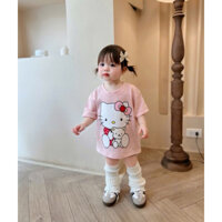 Combo set 3 áo hello kitty chào hè cho bé gái siêu yêu neww 2025