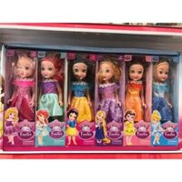 Combo set bộ đồ chơi 6 công chúa Frozen