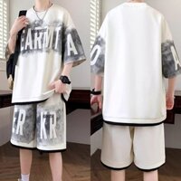 Combo Set Bộ Thun Quảng Châu Cao Cấp AERMTA Unisex Quần Áo Nam Mùa Hè Chất Liệu PoLy Coolmax Thoáng Khí
