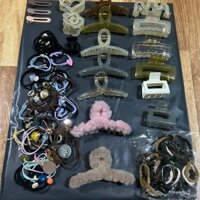 combo sét kẹp tóc 119 chi tiết phong cách hàn quốc