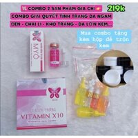 👛COMBO SET KÍCH TRẮNG + TRUYỀN TRẮNG👛( tặng kèm hủ trộn kem)