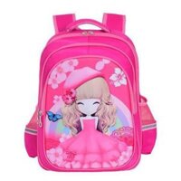 COMBO set túi balo 3D công chúa kèm Bộ 8 món dụng cụ học tập cho bé yêu dễ thương-88021-THẾ GIỚI TIỆN ÍCH - Hồng,Lớp 3-6