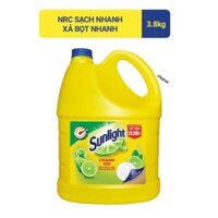 Combo sĩ 1 thùng Sunlight rửa chén chanh 3can x 3.8kg - Duongtri964