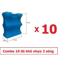 Combo sỉ 10 thanh đá nhựa 2 sóng Acool