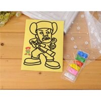 [COMBO SỈ] - 100 Tranh Cát Tô Màu Cho Trẻ