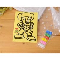 [COMBO SỈ] - 100 Tranh Cát Tô Màu Cho Trẻ