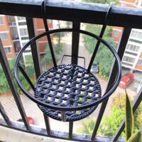 Combo Sỉ 5 Kệ Giỏ Treo Hoa Cây Cảnh Decor Trang Trí Ban Công Lan Can Hàng Rào Tiện Lợi