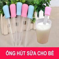 Combo sỉ ống bón, hút sữa Silicon 5ml