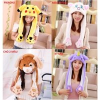 combo sỉ tai mũ thỏ giật giật vẫy tai /nón thỏ vẫy tai