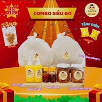 COMBO SIÊU BƠ 89K-X2 Bánh tráng phơi sương+ X2 Bơ béo + X2 Tép hành phi + Sốt tắc, Ớt rim + FREESHIP