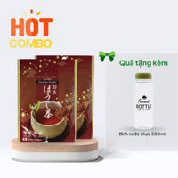 Combo siêu hời mua 2 Bột trà rang Houjicha Nhật Bản Kanes 50g và tặng Bình nước nhựa 500ml (Nhiều mẫu) - Hachi Hachi Japan Shop