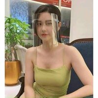 COMBO SIÊU RẺ 10 Tấm chắn chống giọt bắn,bụi bẩn có gọng kính trong suốt cho người lớn và trẻ nhỏ.