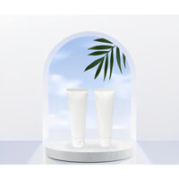 Combo SIÊU RẺ 100 Tuýp Trắng 80ml (Fi 35) Chiết Đựng Mỹ Phẩm, Dầu Gội, KCN + Nắp Vặn/Bật Trắng Đục