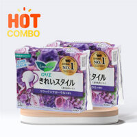 Combo siêu tiết kiệm 2  Băng vệ sinh hàng ngày Nhật Bản siêu mỏng Laurier 14cm 72 miếng Hương hoa thư giãn - Hachi Hachi Japan Shop