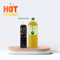 Combo siêu tiết kiệm Trà xanh tươi Namacha 2L và Cà phê đen không đường UCC 900ml (HSD: 31/8/2026) - Hachi Hachi Japan Shop