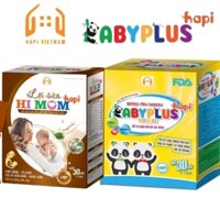 Combo Siro Ăn Ngon Baby Plus + Lợi Sữa Himom Hapi Hộp 30 gói