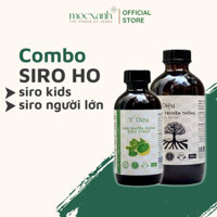 Combo siro ho cho bé kids và siro thảo dược cho người lớn Y Diệu, 2 lọ 120ml và 250ml, giá tốt hơn, Shop Mộc Xanh