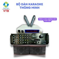 Combo Smart Karaoke Vitek/VTB 1 - Tặng kèm 2 mic không dây cao cấp