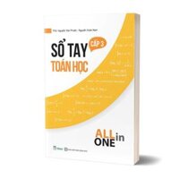 Combo Sổ tay kiến thức môn Toán Lý Hóa cấp 3 -  All in one - Bản Quyền - Sổ Tay Toán Học, Sổ Tay Toán Học