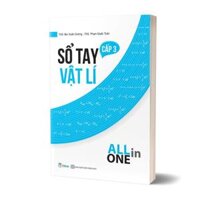 Combo Sổ tay kiến thức môn Toán Lý Hóa cấp 3 -  All in one - Bản Quyền - Sổ Tay Vật Lí, Sổ Tay Vật Lí