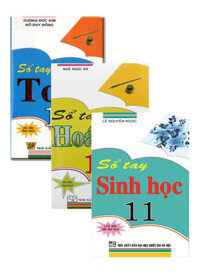 Combo Sổ Tay Toán + Hóa Học + Sinh Học Lớp 11