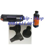 [COMBO SỐC] 1 HỘP MỰC IN 35A, 1 CHAI MỰC ĐỔ HP 1505/1606 TẶNG KÈM 1 PHỄU ĐỔ MỰC TIỆN DỤNG