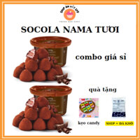 combo socola nama tươi 408 gram 80 viên