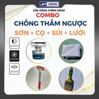 Combo Sơn Chống Thấm Ngược Jison JS-22 Gốc Nhựa Styren Acrylic Cao Cấp