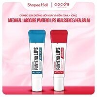 Combo Son dưỡng môi ngày và đem MEDIHEAL Labocare Panteno Lips Healssence/Healbalm (10ml + 10ml)