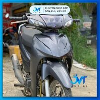 COMBO sơn Samurai H177 bạc đậm Vostok gồm 4 chai (Lót - Nền 124 - Màu H177 - Phủ keo)