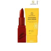 Combo Son thỏi lì Laura Sunshine Magic Lipstic Nhật Kim Anh siêu mềm mịn & Kem chống nắng trắng da mặt Laura Sunshine