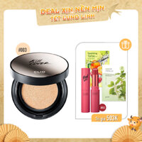 Combo Son Thỏi Lì & Phấn Nước che Khuyết Điểm CLIO KILL COVER FOUNWEAR CUSHION XP 003 LINEN