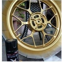 Combo Sơn xịt màu vàng đồng ánh kim 1123 samurai gồm 4 chai (UCH210-124-1123-128)