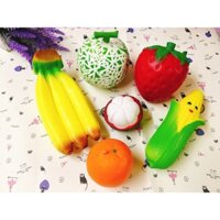 Combo squishy trái cây - Hàng loại 1  Tsp18