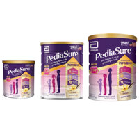 (Combo) Sữa Bột Pediasure B/A hương Vani Ít Ngọt 380g/800g/1.6kg (mẫu mới)