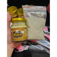 Combo sữa ong chúa + bột thảo mộc thiên nhiên dưỡng da trắng sáng Tặng cọ đắp mặt 2 đầu