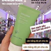 Combo sữa rửa mặt innisfree trà xanh+ mặt nạ ngủ Laneige