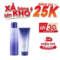 Combo Sữa Rửa Mặt Và Xịt Nâng Tone Chống Nắng VIAGGIO 150ml