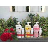Combo Sữa tắm em tắm anh yêu The Bol 650 gr tặng chai nhỏ 180 g - tặng kem dưỡng da tay