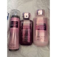 Combo Sữa Tắm + Sữa dưỡng thể + Xịt body BBW của Mỹ