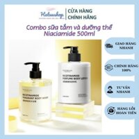 Combo Sữa Tắm Và Sữa Dưỡng Thể Làm Trắng Da Maycreat