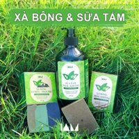 Combo Sữa Tắm & Xà Bông thảo dược ngăn bệnh ngứa da, vẩy nến, bong tróc da do dị ứng 500ml