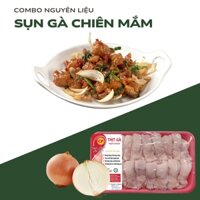 Combo sụn gà tươi 300g & Hành tây Đà Lạt 500g