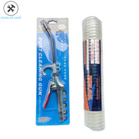 Combo Súng xì khô và dây xoắn 6m Tawain , súng xịt hơi thổi bui dùng khí nén