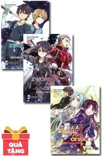 Combo Sword Art Online Tập 007 + 008 + 009 - Tặng Kèm 1 Bookmark + 1 Bọc Sách Plastic Tập 9 + 1 Dây Chuyền Ngẫu Nhiên (Số Lượng Có Hạn)