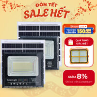 [Combo T6000 + T3000] Combo Đèn Năng Lượng Mặt Trời T6000 + T3000 Tặng Đèn Cầm Tay T100C vàng – Tiết Kiệm Năng Lượng