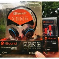 Combo tai nghe chính hãng Isound sh10b & se20
