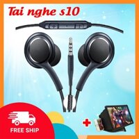 COMBO TAI NGHE S10 CAO CẤP + KÍNH PHÓNG ĐẠI 3D RÕ NÉT | Tai nghe nhạc có dây. Phụ kiện tai nghe