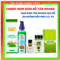 Combo tái tạo da mặt Phương Anh + Chấm Tàn Nhang Nám Sẹo Rỗ Yody Phương Anh